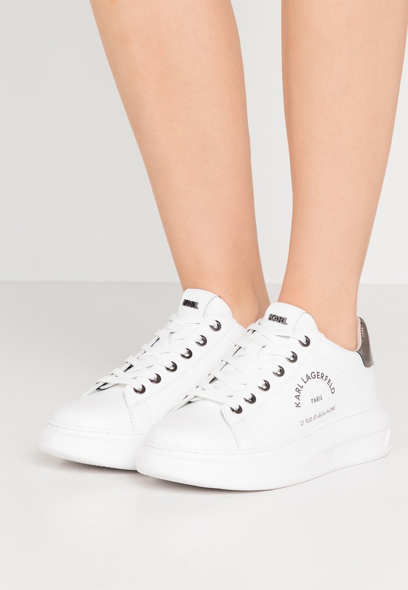 KARL LAGERFELD - KAPRI MAISON LACE - Sneaker low - white/silver, Vergrößern