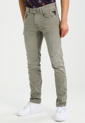 Jeans slim fit - olive
