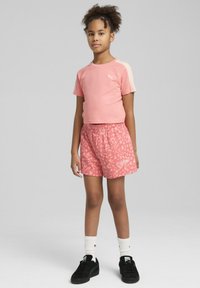 Puma - FLAMING LOVE HOCHGESCHNITTENE - Jogginghose - peach frost Thumbnail-Bild 1