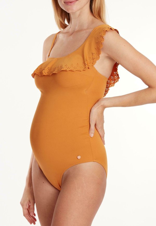 BLOOM - Badeanzug - honey