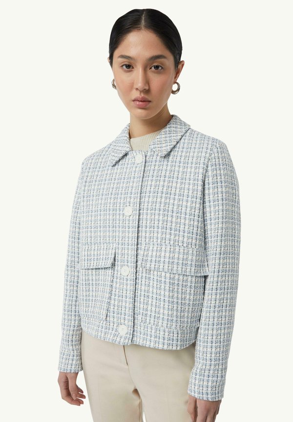 MIT AUFGESETZTEN TASCHEN - Leichte Jacke - blassblau