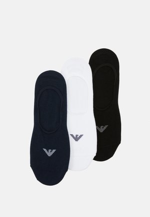 Emporio Armani 3 PACK - Chaussettes - white/black/marine