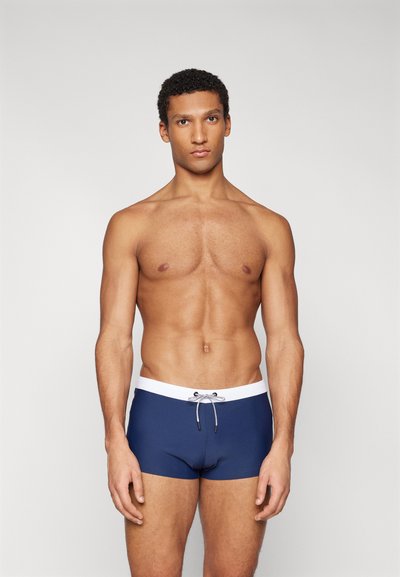 Ron Dorff SWIM TRUNKS BICOLOR - Caleçon de bain - navy