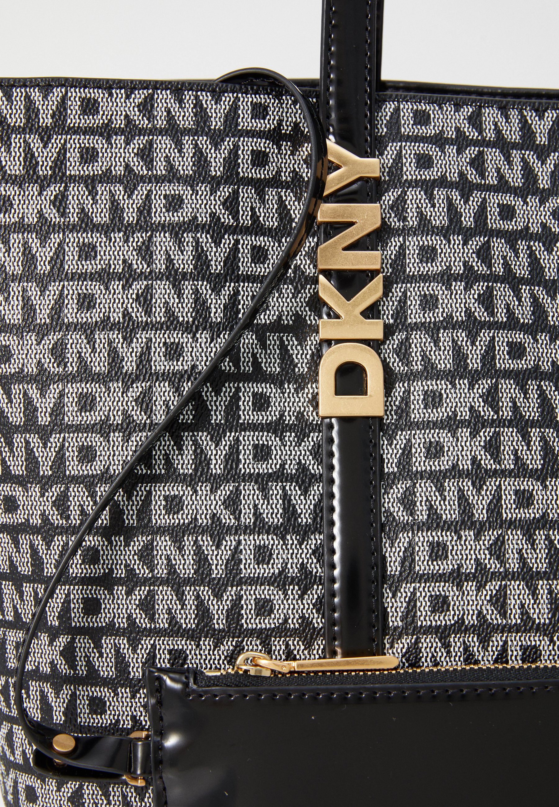 DKNY AVRIL - Tote bag - black - Zalando.co.uk