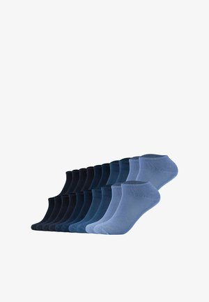 s.Oliver, S.OLIVER S.OLIVER UNISEX SOCKEN, 20ER PACK - SNEAKER, EINFARBIG - Sneaker-Socken - blau