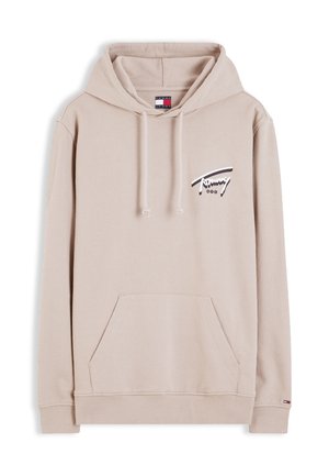 Tommy Jeans, SIGNATURE - Sweat à capuche - limestone dust
