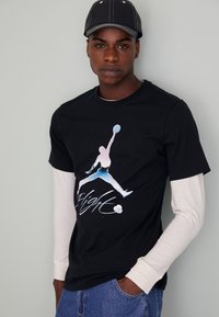 Jordan BRAND GRAPHIC CREW - T-shirt print - black