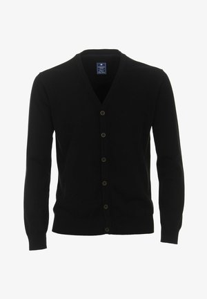 ZUM KNÖPFEN - Cardigan - schwarz