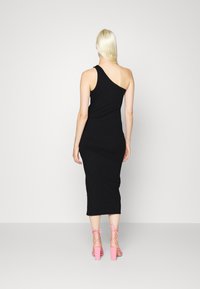Vero Moda Tall VMUDAVA ONE SHOULDER DRESS  - Vestido de malha - black