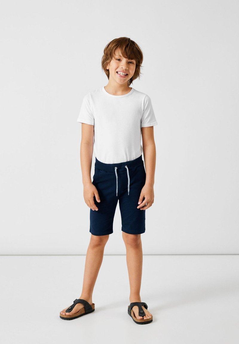 Name it 2ER-SET ELASTISCHER BUND - Tracksuit bottoms - dunkelblau-hellblau