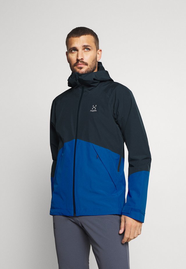 SKUTA JACKET MEN - Hardshelljacke - tarn blue/storm blue
