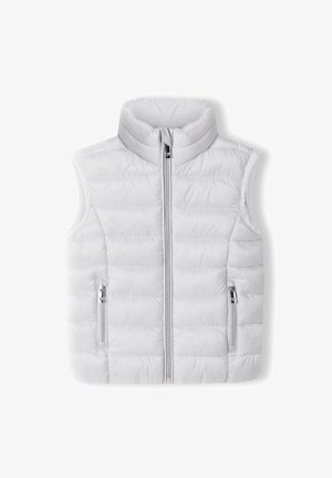 PADDED PUFFER GILET - Vest - white