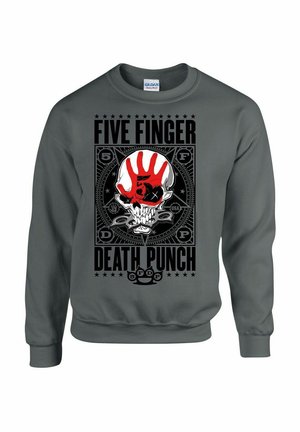 rockshirts FIVE FINGER DEATH PUNCH OBEY - Sweatshirt - grey