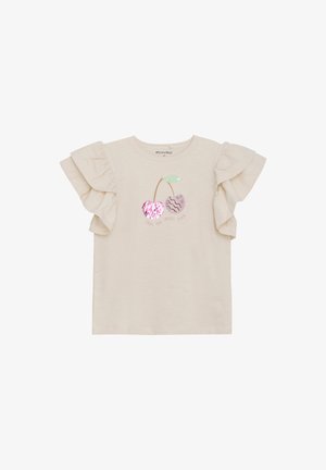 Minymo T-Shirt print - sandshell