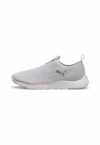 SOFTRIDE REMI - Slip-ons - ash gray puma white rose gold