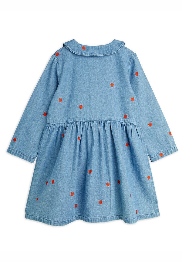 HEARTS DRESS - Denim dress4