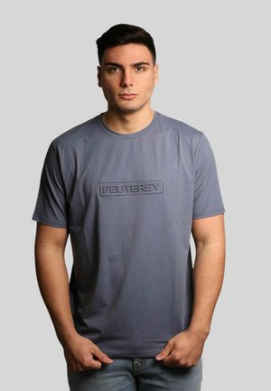 UOMO - T-shirt con stampa - blue-grey