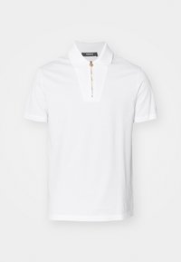 EMBROIDERY AND ZIP CLOSURE - Polo - optical white