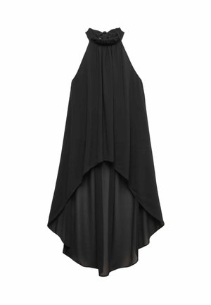 Marks & Spencer, DRAPED HALTER NECK LONGLINE  - Blusa - black