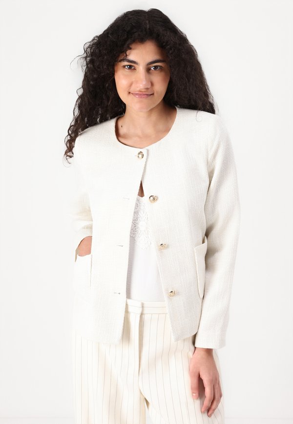 PCFABIOLA - Light jacket - cloud dancer2