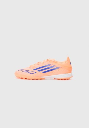 F50 LEAGUE TF - Muru jalgpallisaapad - beam orange/lucid blue/white