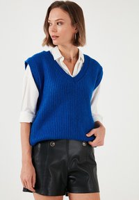 LELA Strickpullover - saxe blue