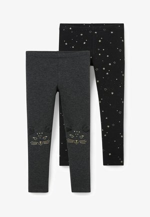 MULTIPACK - Leggings - black gray