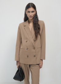 Calliope DOPPIOPETTO GESSATA - Blazer - var beige