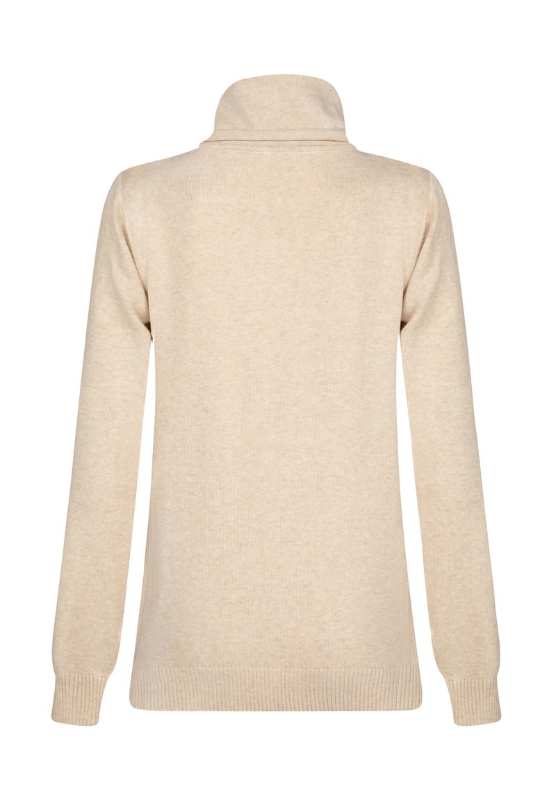 Felix Hardy FINE CABLE TURTLENECK Jumper beige Zalando