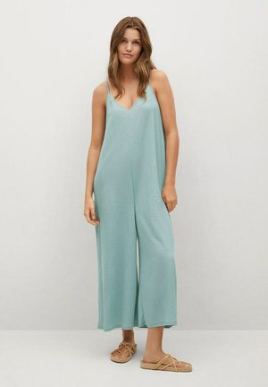Jumpsuit - aqua green