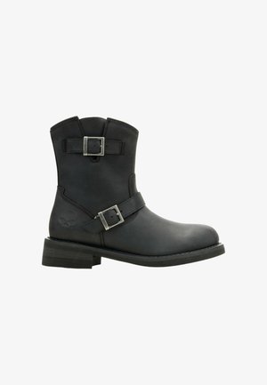 Harley Davidson, Cowboy- / bikerstøvlette - black