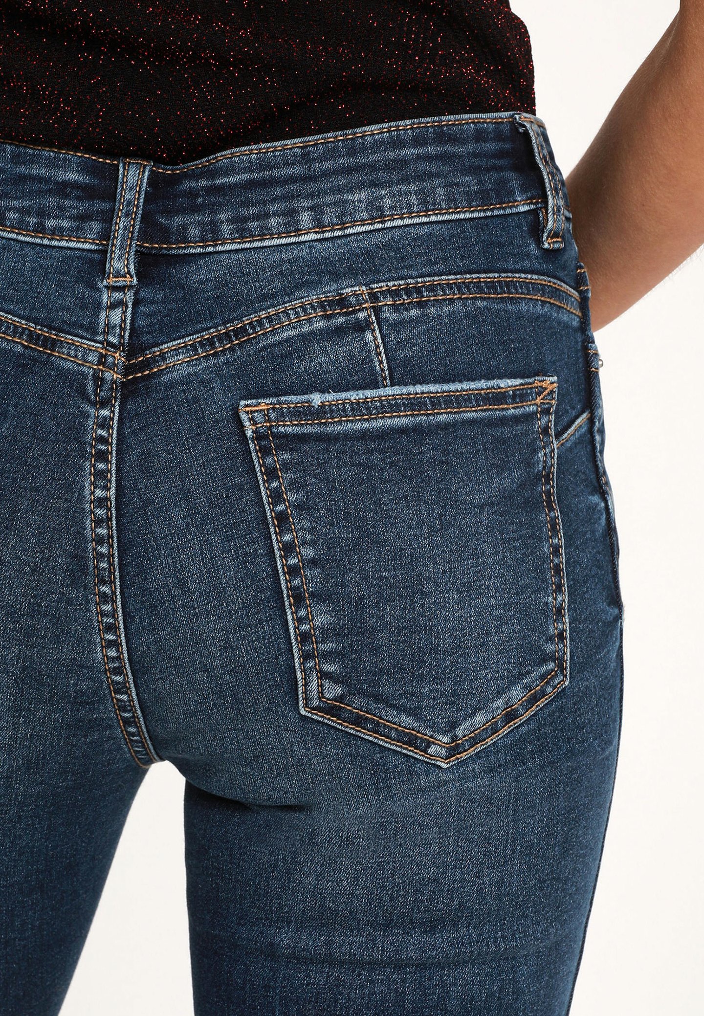 Pimkie PUSH UP - Slim fit jeans - dark 