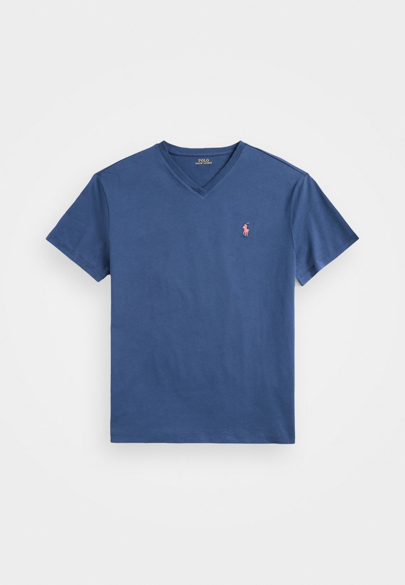 Polo Ralph Lauren CLASSIC FIT JERSEY V-NECK T-SHIRT - T-shirt basique - clancy blue