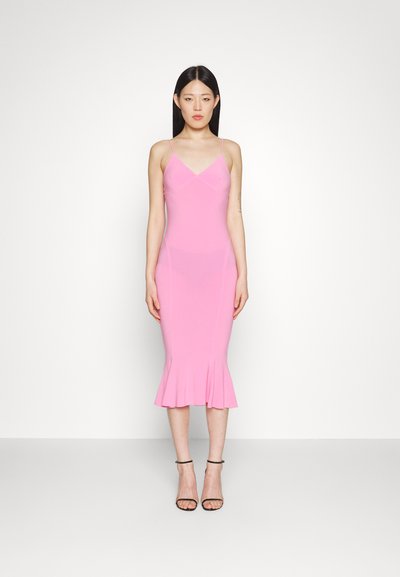 Norma Kamali SLIP FISHTAIL DRESS TO MIDCALF - Sukienka koktajlowa