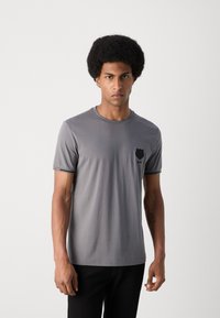 Antony Morato INJECTION LOGO - T-shirt basic - anthracite