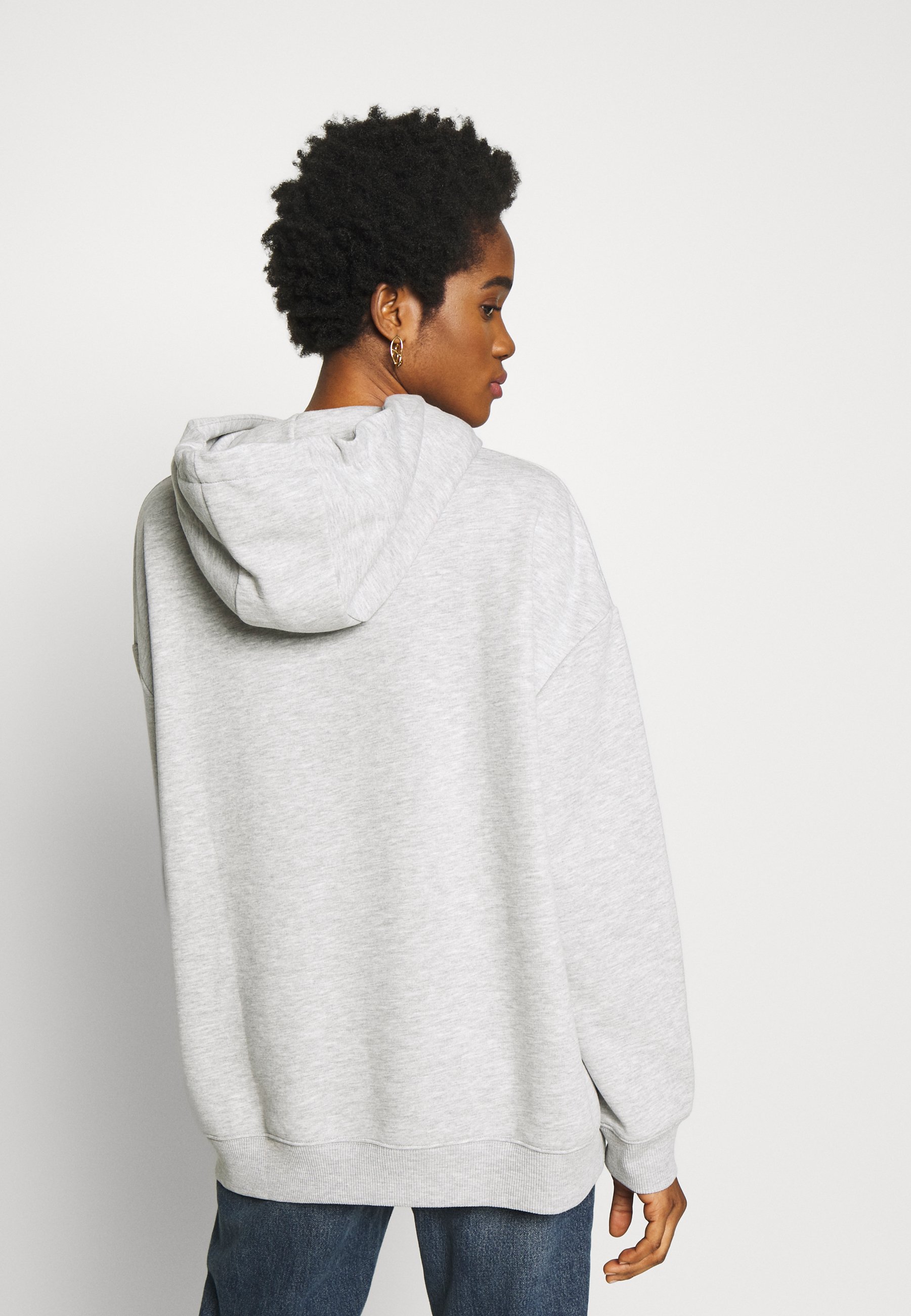 oversized fuzzy sweatshirt