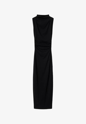 AllSaints, KATARINA COWL DRESS - Jerseyjurk - black