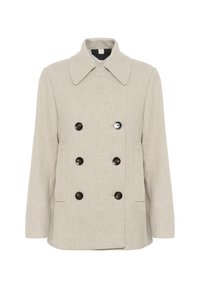 SATINA - Krátký kabát - pure cashmere melange