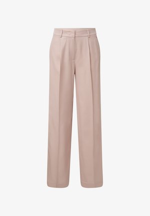 comma MIT WIDE LEG - Pantaloni - helles beige