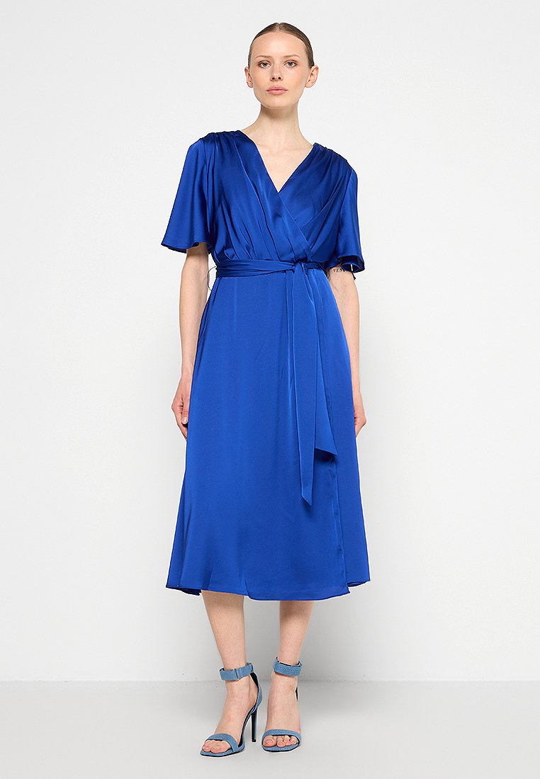 Apart Cocktailjurk blauw Apart Cocktailjurk blauw