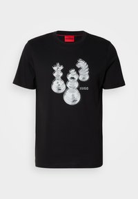 DISCHACH - Majica kratkih rukava s printom - black