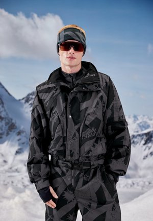 LES GETS 89 II - Skioverall / Skidragter - black anthra