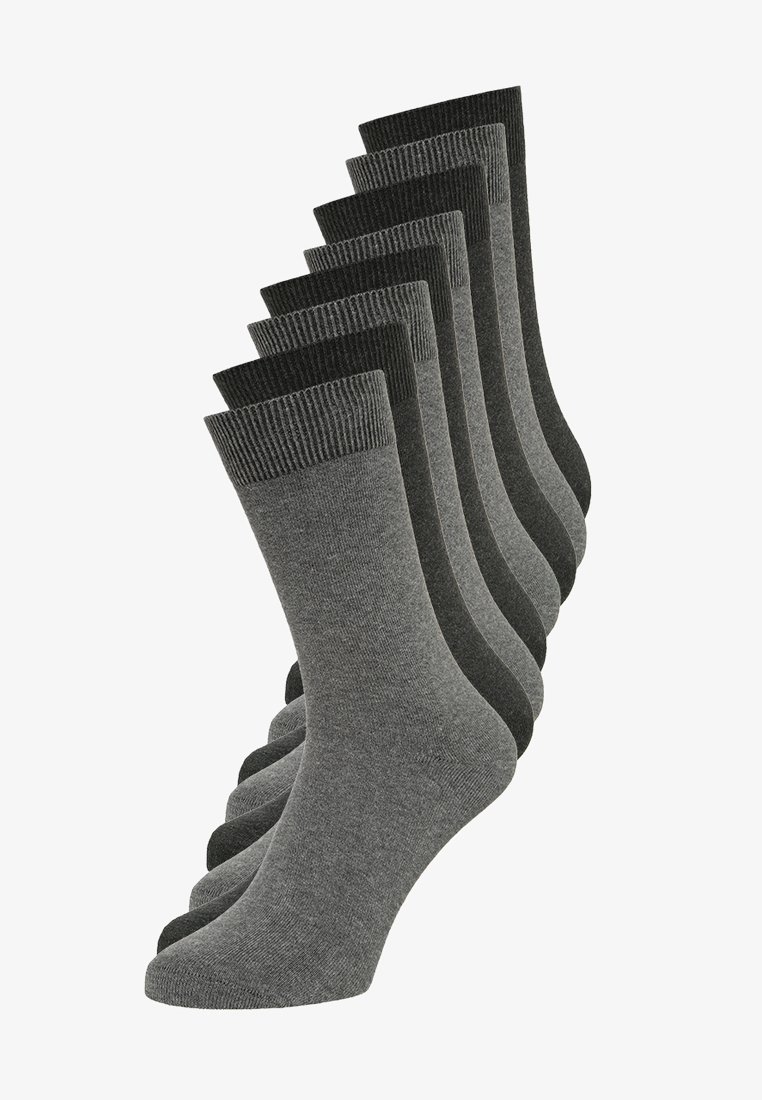 s.Oliver - UNISEX ESSENTIAL 8 PACK - Socken - dark grey, Vergrößern