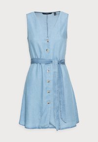 Vero Moda Petite Jeansklänning - light blue