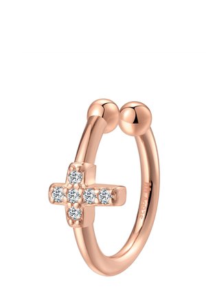 CROSS СUFF - Earrings - rose gold-coloured