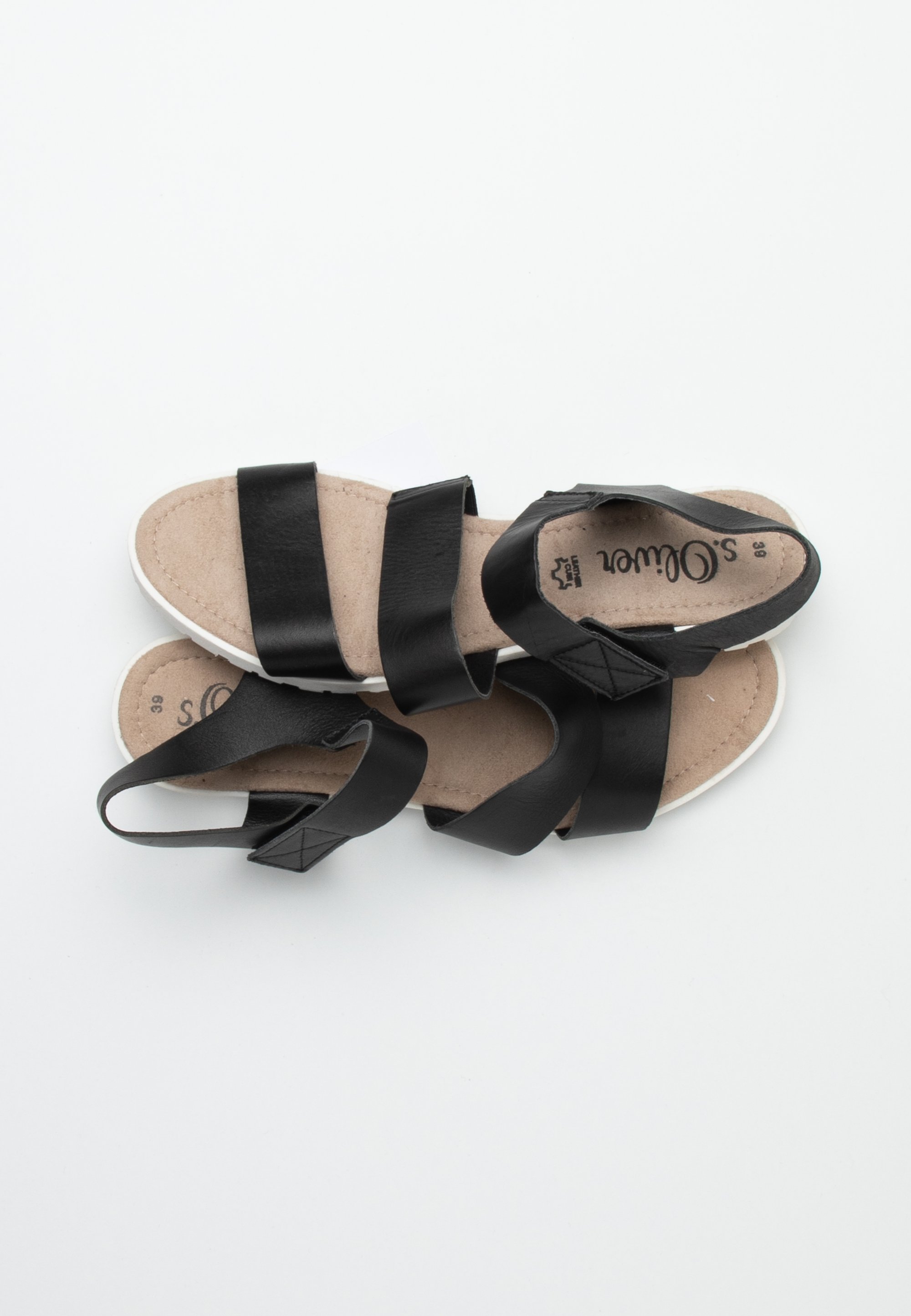 Sandals black (Pre-owned)