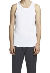 Jack & Jones - 4ER PACK JACBASIC  EINFARBI - Camiseta interior - weiß Imagen en miniatura 1