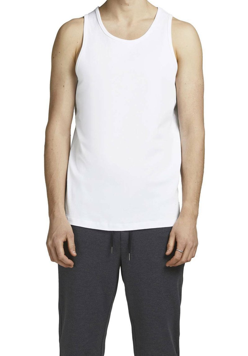 Jack & Jones - 4ER PACK JACBASIC  EINFARBI - Camiseta interior - weiß, Ampliar