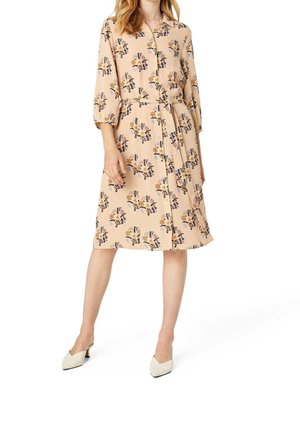 Noa Noa, Robe chemise - beige