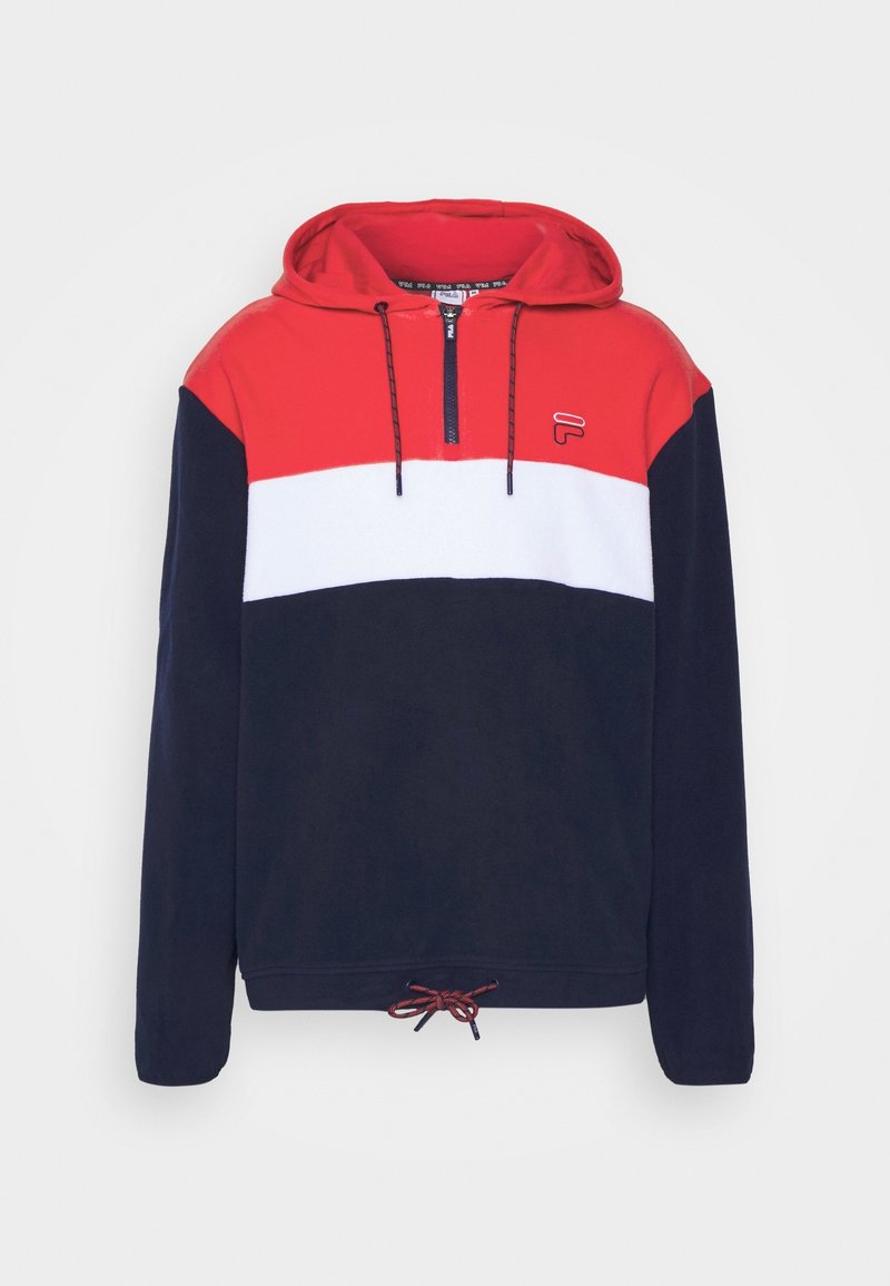 Veste Pull Bleu Blanc Rouge Fila Fila Sweat Polaire Dark Blue/bleu